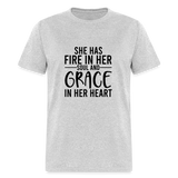 Fire in her soul Unisex Classic T-Shirt - heather gray